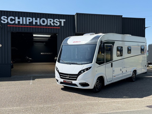 DETHLEFFS I 7057 EB laag bed +hefbed   I 7057 EB laag bed/luifel/panorama/fietsdrager/navi/camera , Auto-Schiphorst, Almelo
