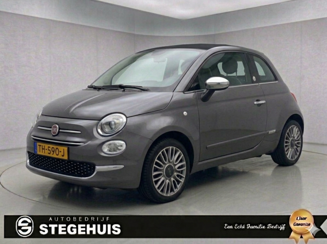 FIAT 500 CABRIO 1.2 LOUNGE, Autobedrijf Stegehuis, Vriezenveen