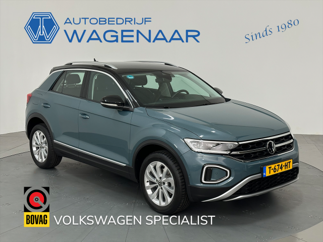VOLKSWAGEN T-ROC 1.5 TSI STYLE DSG ERGO STOEL TREKHAAK, Autobedrijf Wagenaar, Ureterp