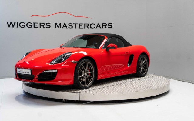 PORSCHE BOXSTER S 3.4 PDK 340 PK, Sportuitlaat, Apple Carplay,20 Inch, Leder, Wiggers Mastercars B.V., Enschede