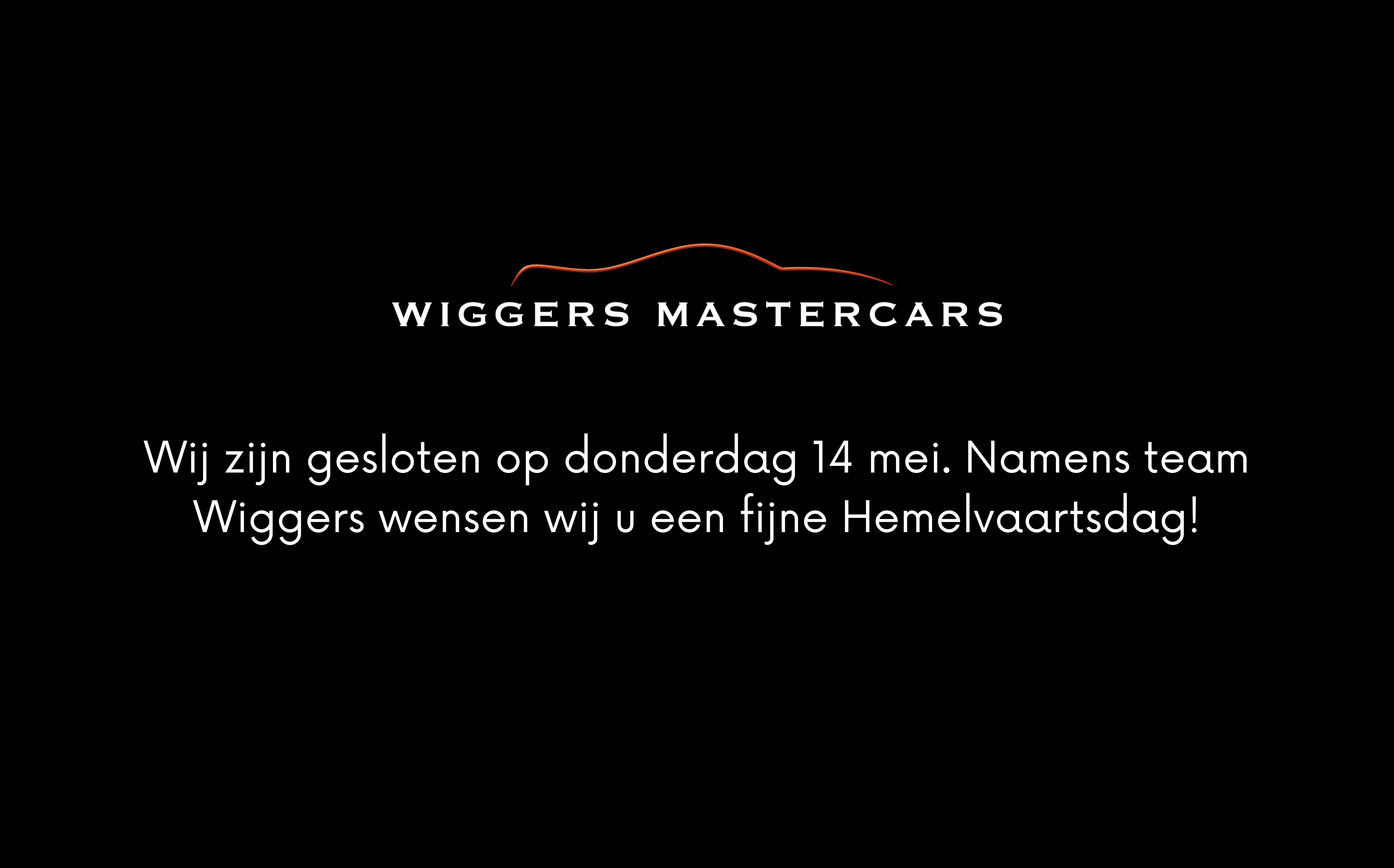 	Gesloten op Hemelvaartsdag