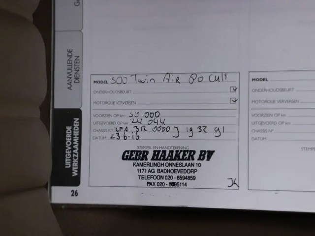 FIAT 500 Hatchback 3 drs