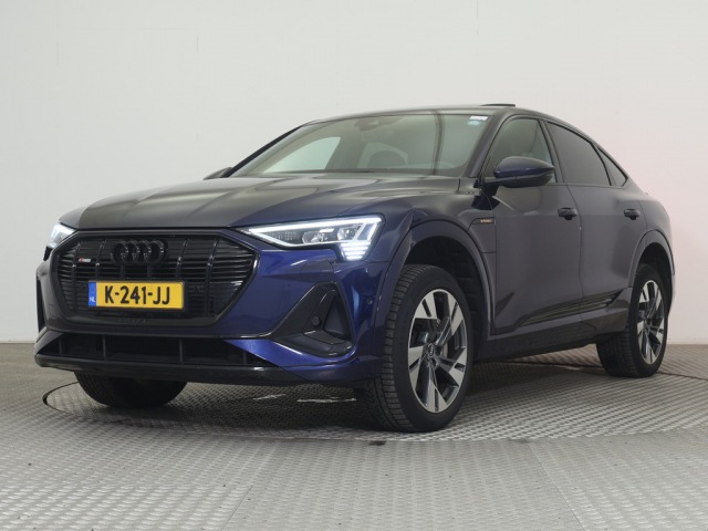 Audi E-tron sportback - 50 Quattro 71 kWh 313pk Actieradius=320pk S Edition + Zwart Optiek 71 kWh 313pk <Actieradius=320pk> SLINE - ECC DIGI.DB+ACP+NAVI