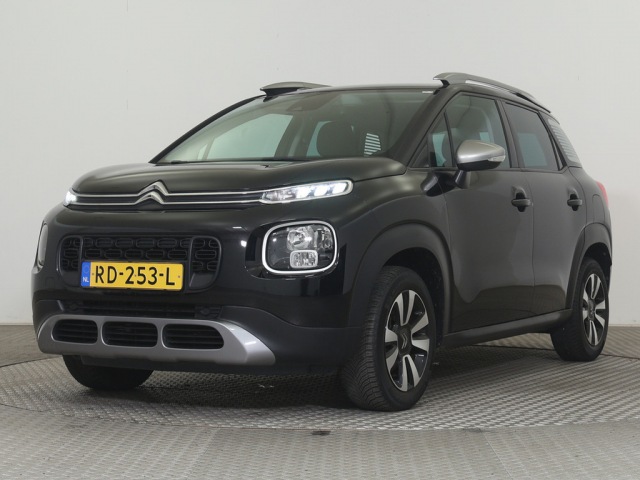 Citroen C3 aircross - 1.2 PureTech 110pk Feel AIRCO NAVI LED ZWART/GRIJS.STOF PHONEBOX ROOFRAIL.GRIJS+SPIEGELS PDC+C. CRUISEC. 16\'\'T.T.