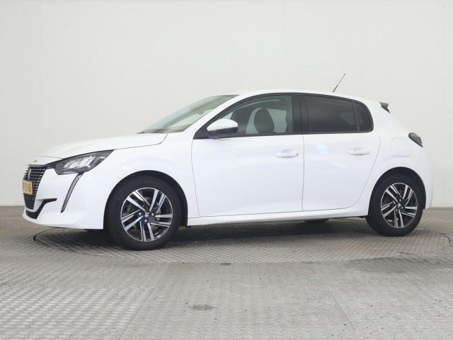 Peugeot 208 - 1.2 PureTech 101pk Allure ECC NAVI LMV 1/2ZWART/GRIJS.LEDER PDC CRUISEC.
