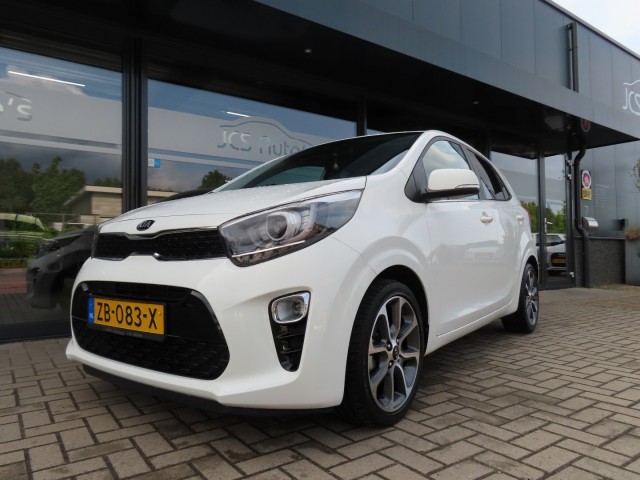 KIA PICANTO 1.0 CVVT Design Edition Ecc Cruise Leder Navi Camera 2019, JCS Auto's, Zuid-Beijerland