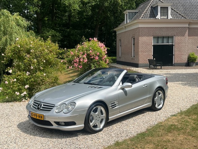 MERCEDES-BENZ SL-KLASSE SL 55 AMG 500pk NL-auto PANORAMADAK #COLLECTORS-ITEM De Croon Classics & More, 7391al TWELLO