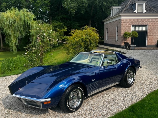 CHEVROLET CORVETTE C3 Chrome Bumper 5.7 V8 Targa 1972 #COOL De Croon Classics & More, 7391al TWELLO