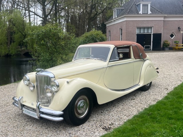 JAGUAR MK V 3.5 DHC LHD long time ownership #BEAUTY De Croon Classics & More, 7391al TWELLO