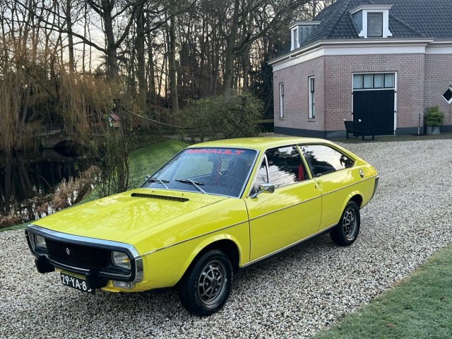 RENAULT OVERIGE R 15 TL Coupe NL-auto SUPER ORIGINEEL #GEEL De Croon Classics & More, 7391al TWELLO