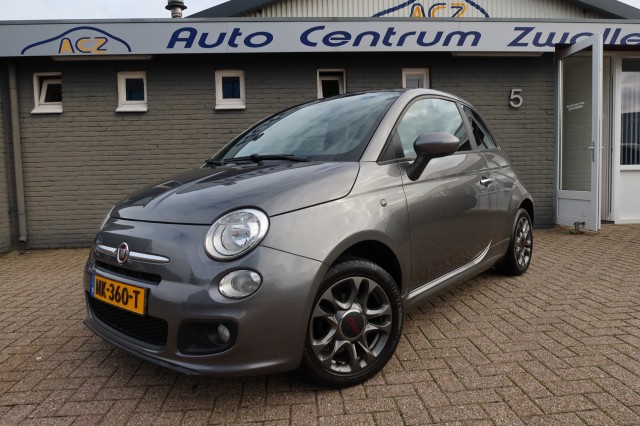 FIAT 500 1.2 POPSTAR SPORT,  PANORAMADAK, Auto Centrum Zwolle, Zwolle