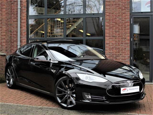 TESLA MODEL S S 85 422 pk 0% bijtelling/ Pano/ 7 persoons/ Privacyglas/ 21 inc, Heuterman Auto's B.V, Oosterbeek