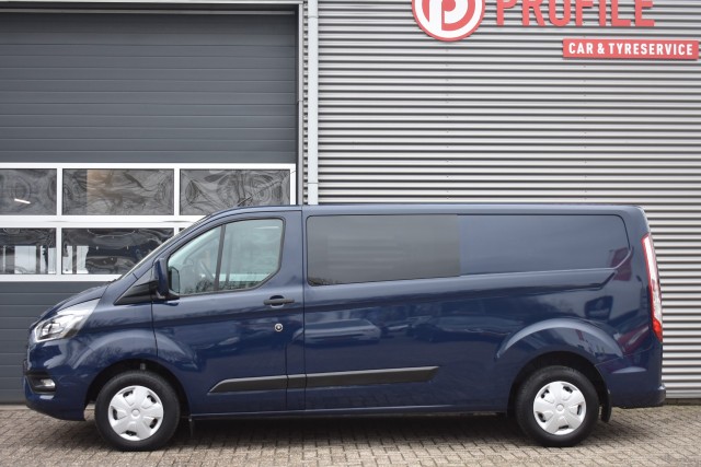 FORD TRANSIT CUSTOM 300 2.0 TDCI L2H1 DUBBEL CABINE / APPLE CARPLAY / TREKHAAK, Grouwstra Personen- en Bedrijfsautos BV, Devente