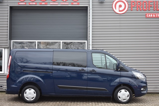 FORD TRANSIT CUSTOM 300 2.0 TDCI L2H1 DUBBEL CABINE / APPLE CARPLAY / TREKHAAK, Grouwstra Personen- en Bedrijfsautos BV, Devente