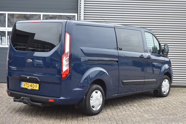 FORD TRANSIT CUSTOM 300 2.0 TDCI L2H1 DUBBEL CABINE / APPLE CARPLAY / TREKHAAK, Grouwstra Personen- en Bedrijfsautos BV, Devente