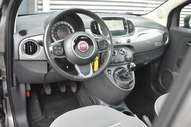 FIAT 500 1.2 LOUNGE / PANO DAK / BLUETOOTH /  CRUISE CONTROLE , Grouwstra Personen- en Bedrijfsautos BV, Deventer