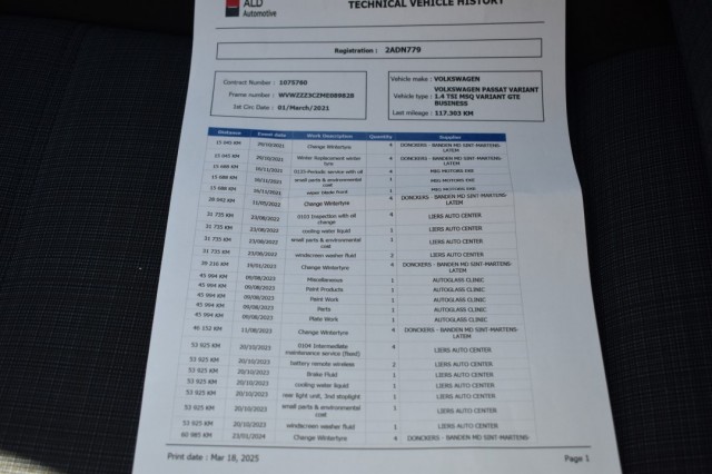 VOLKSWAGEN PASSAT 1.4 TSI PHEV GTE / ADAP. CRUISE / P.CAM. / 100% DEALER ONDH., Grouwstra Auto`s, Deventer