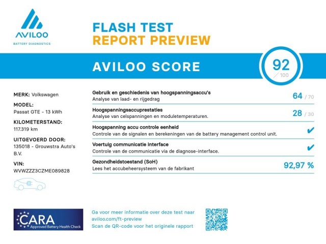 VOLKSWAGEN PASSAT 1.4 TSI PHEV GTE / ADAP. CRUISE / P.CAM. / 100% DEALER ONDH., Grouwstra Auto`s, Deventer