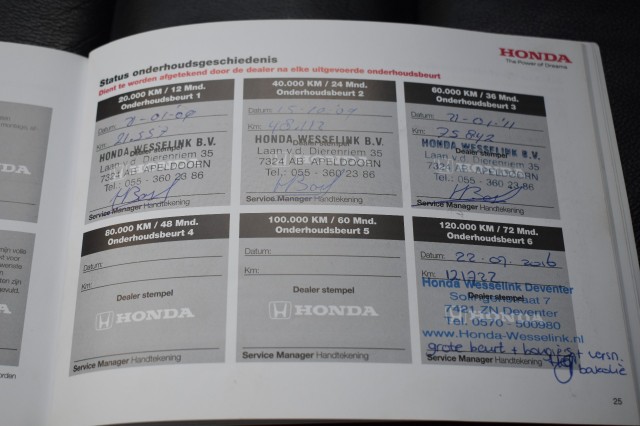 HONDA CR-V 2.0I AWD EXECUTIVE / LEDER / NAVI / AFN. HAAK 1600KG, Grouwstra Auto`s, Deventer