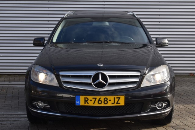 MERCEDES-BENZ C-KLASSE 180 AUT. KOMPRESSOR / LEDER / SCHUIF/KANTELDAK / PDC V+A, Grouwstra Auto`s, Deventer