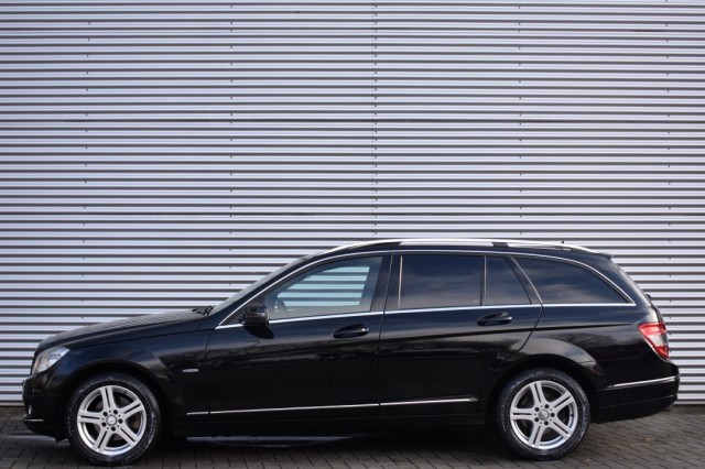 MERCEDES-BENZ C-KLASSE 180 AUT. KOMPRESSOR / LEDER / SCHUIF/KANTELDAK / PDC V+A, Grouwstra Auto`s, Deventer