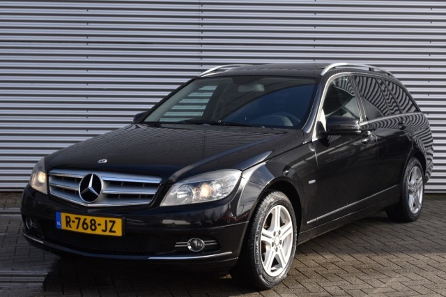 MERCEDES-BENZ C-KLASSE 180 AUT. KOMPRESSOR / LEDER / SCHUIF/KANTELDAK / PDC V+A, Grouwstra Auto`s, Deventer