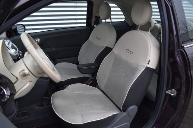 FIAT 500 0.9 TWIN-AIR T LOUNGE / P.SCHUIF/DAK / PDC / APPLE/ANDROID AUTO, Grouwstra Auto`s, Deventer