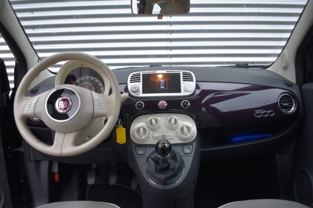 FIAT 500 0.9 TWIN-AIR T LOUNGE / P.SCHUIF/DAK / PDC / APPLE/ANDROID AUTO, Grouwstra Auto`s, Deventer