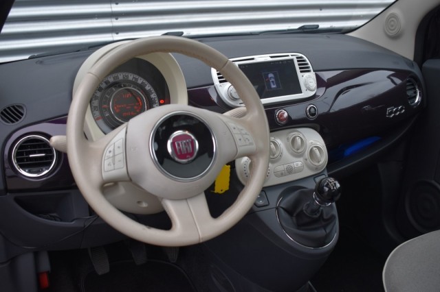 FIAT 500 0.9 TWIN-AIR T LOUNGE / P.SCHUIF/DAK / PDC / APPLE/ANDROID AUTO, Grouwstra Auto`s, Deventer
