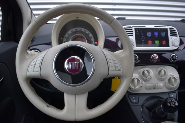 FIAT 500 0.9 TWIN-AIR T LOUNGE / P.SCHUIF/DAK / PDC / APPLE/ANDROID AUTO, Grouwstra Auto`s, Deventer