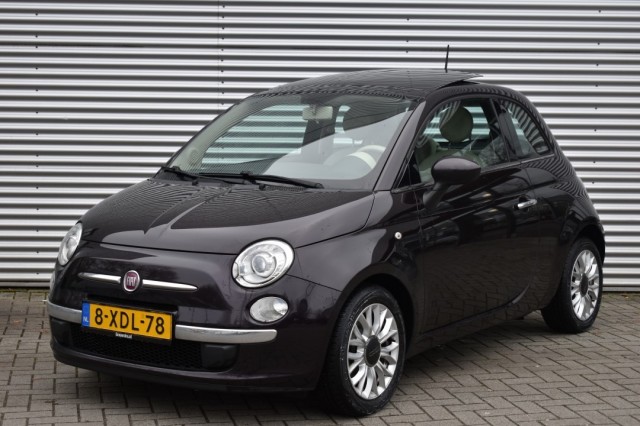 Fiat 500 - 0.9 TWIN-AIR T LOUNGE / P.SCHUIF/DAK / PDC / APPLE/ANDROID AUTO