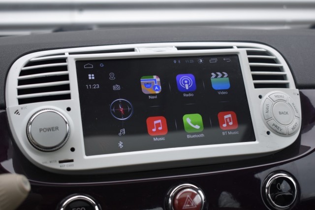 FIAT 500 0.9 TWIN-AIR T LOUNGE / P.SCHUIF/DAK / PDC / APPLE/ANDROID AUTO, Grouwstra Auto`s, Deventer