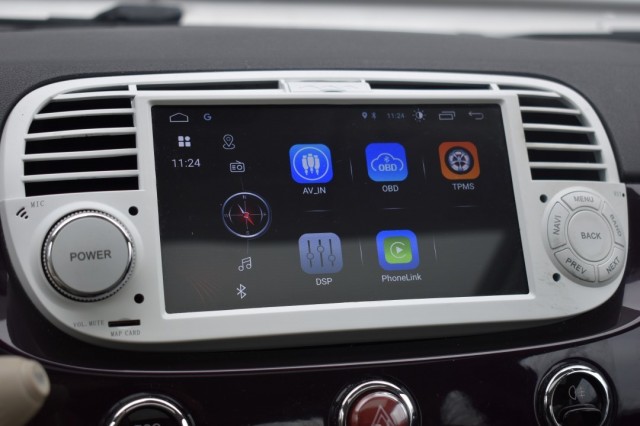 FIAT 500 0.9 TWIN-AIR T LOUNGE / P.SCHUIF/DAK / PDC / APPLE/ANDROID AUTO, Grouwstra Auto`s, Deventer