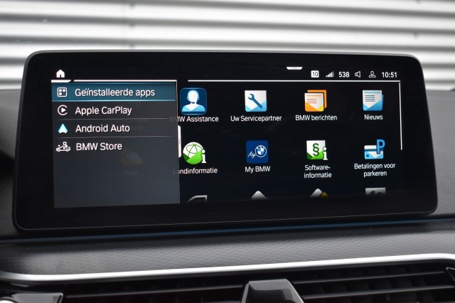 BMW 5-SERIE 530e XDRIVE M-SPORT / COMFORT ZETELS / HEAD UP / ADAP. CRUISE, Grouwstra Auto`s, Deventer