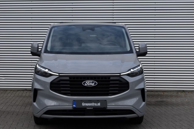 FORD TRANSIT CUSTOM  L1H1 2.0 ECOBLUE AUT8 LIMITED / APPLE/ANDROID AUTO / P.CAM / STOEL+VOORRUIT VERW., Grouwstra Auto`s, Devent