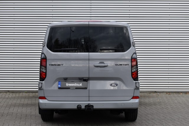 FORD TRANSIT CUSTOM  L1H1 2.0 ECOBLUE AUT8 LIMITED / APPLE/ANDROID AUTO / P.CAM / STOEL+VOORRUIT VERW., Grouwstra Auto`s, Devent