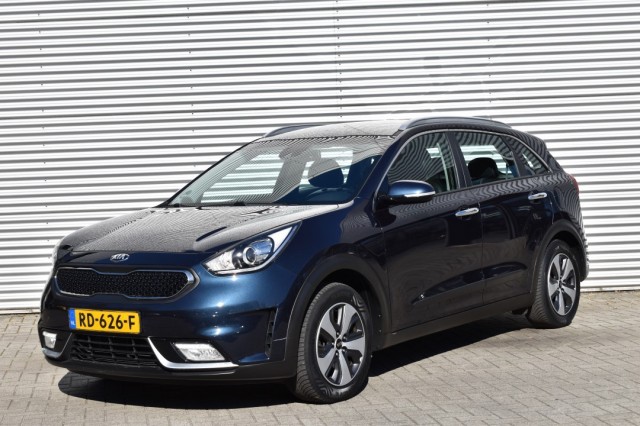 KIA NIRO 1.6 GDI HYBRID DYNAMICLINE / APPLE/ANDROID AUTO / TREKHAAK / ALL SEASON-BANDEN, Grouwstra Auto`s, Deventer