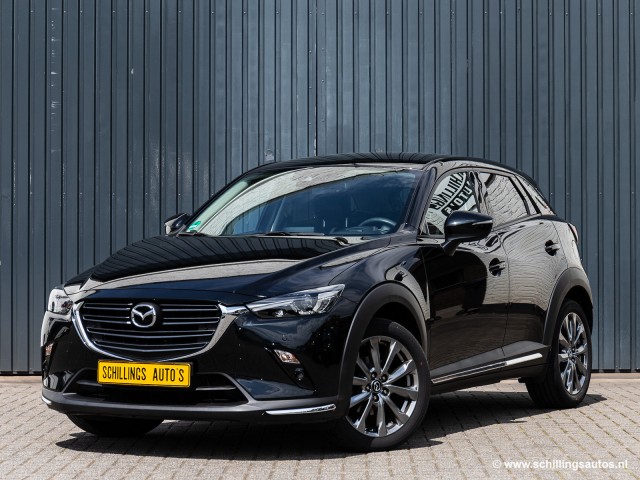 MAZDA CX-3 2.0 SAG 120 GT-M Automaat Leer Navi Camera 17.000KM!! Apple Carp, Schillings Auto's, Cadier en keer