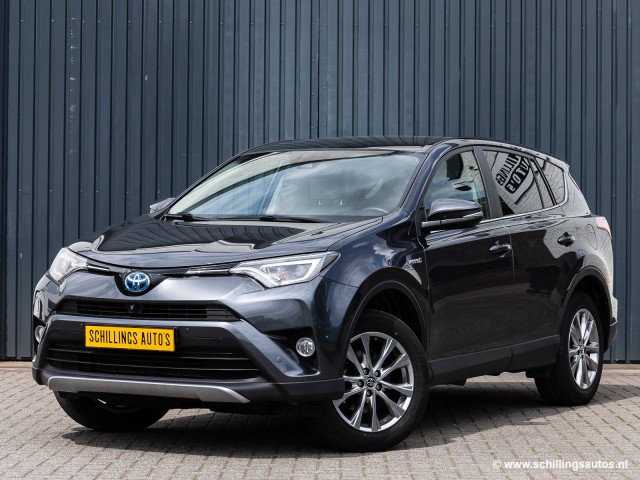 TOYOTA RAV4 2.5 HYBRID AWD EXEC. Leer Navi 360-Camera 65.000KM, Schillings Auto's, Cadier en keer