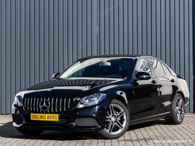 MERCEDES-BENZ C-KLASSE 180 AMBITION Automaat Navi 88.000km! AMG-Line, Schillings Auto's, Cadier en keer