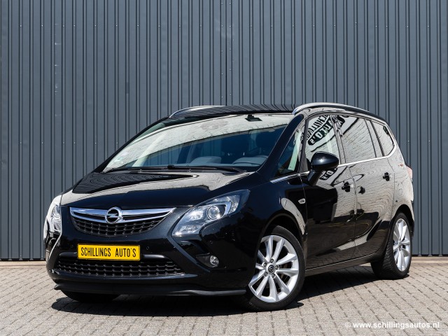 OPEL ZAFIRA 1.4 Cosmo+ Leer Navi Camera 95.000km!, Schillings Auto's, Cadier en keer
