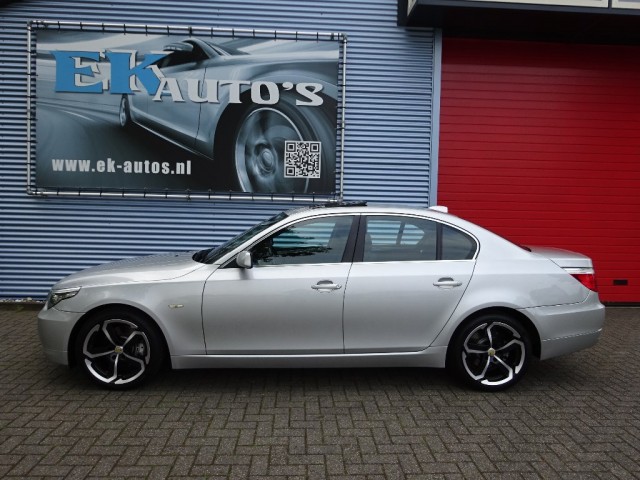 BMW 5-SERIE 523i Executive Automaat 2.5 6-cil 190pk, Navi, Xenon, PDC, Nieuw, EK Auto's, Hoogeveen