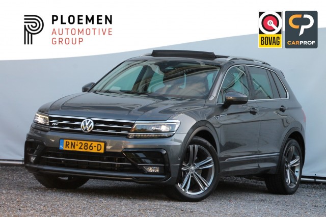 Volkswagen Tiguan - 2.0 TSI 4Motion R-Line - 180 pk **Pano / Leer / Trekhaak / Memor