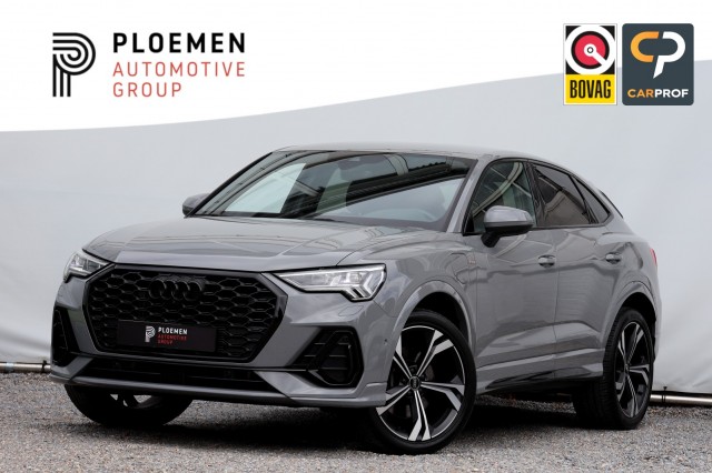 AUDI Q3 SPORTBACK - 45 TFSIe S-Line - 245 pk **Nardo Grijs / Sonos / 360 camera / Memory