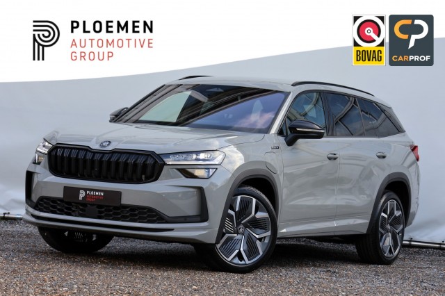 SKODA KODIAQ 1.5 TSI PHEV Sportline Business - 204 pk **Trekhaak / DCC / Steel Grey, Autobedrijf Ploemen Meerssen BV, Meerssen