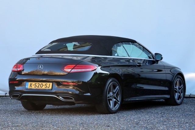 MERCEDES-BENZ C-KLASSE Cabrio AMG Line - 183 pk **Stoelventilatie / Leer / Camera, Autobedrijf Ploemen Meerssen BV, Meerssen