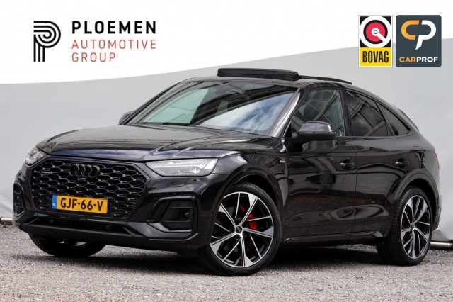 AUDI Q5 SPORTBACK 50 TFSIe Quattro S-Line - 299 pk **Luchtvering / Pano / HuD, Autobedrijf Ploemen Meerssen BV, Meerssen