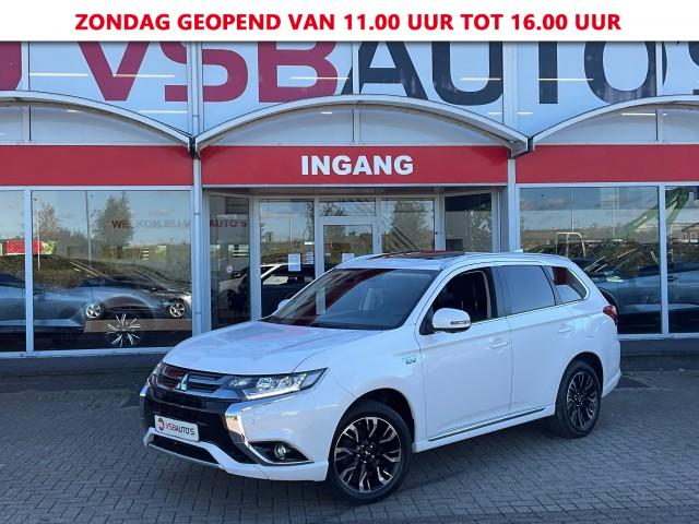 MITSUBISHI OUTLANDER 2.0 PHEV AUT. 4WD LEER NAVI SCHUIFDAK CAMERA AIRCO LMV PDC , VSB Auto's, WAALWIJK