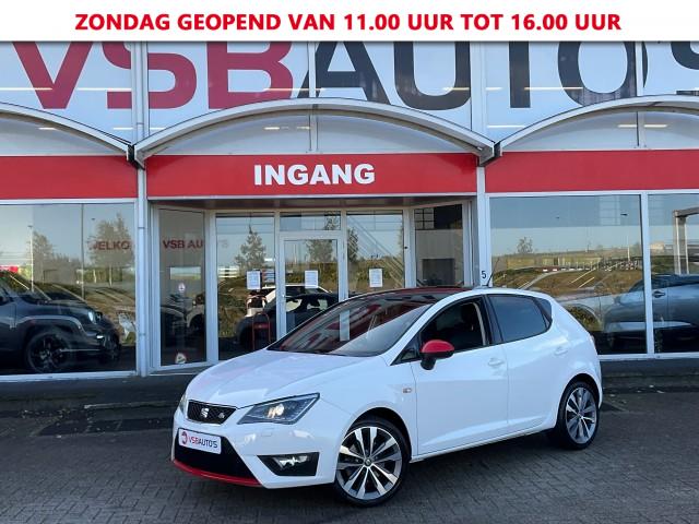 SEAT IBIZA 1.0 TSI 110PK FR LED NAVI  ECC-AIRCO LMV PDC  , VSB Auto's, WAALWIJK