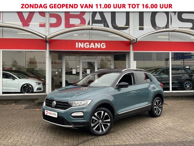 VOLKSWAGEN T-ROC 1.0 TSI 115PK IQ-DRIVE NAVI PANO-DAK CAMERA AIRCO LMV PDC, VSB Auto's, WAALWIJK